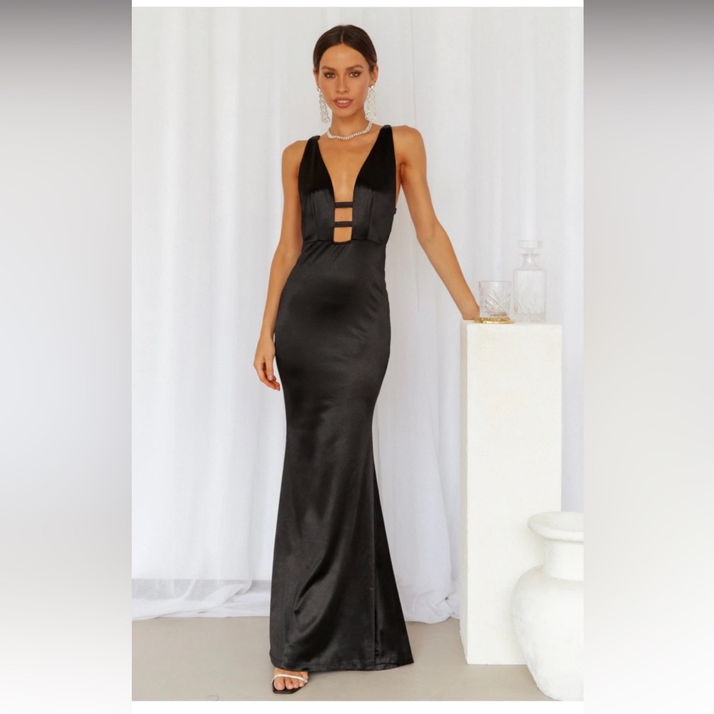 Hello Molly Black Formal Gown